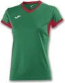 Футболка женская Joma CHAMPION IV 900431.456 зелено-красная