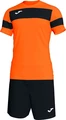 Комплект футбольної форми Joma ACADEMY II 101349.801 помаранчево-чорний