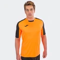 Футболка Joma ESSENTIAL 101105.801 оранжево-черная