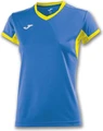Футболка женская Joma CHAMPION IV 900431.709 сине-желтая