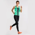Майка для бігу жіноча OLIMPIA 900932.401 зелено-чорна
