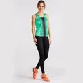 Майка для бігу жіноча OLIMPIA 900932.401 зелено-чорна