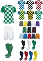 Комплекты футбольной формы Joma FLAG II 20 шт. с нанесением номеров