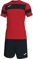Комплект футбольної форми Joma ACADEMY II 101349.601 червоно-чорний