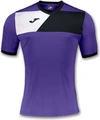 Футболка фиолетово-черная Joma CREW II 100611.551