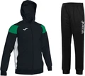 Спортивный костюм с капюшоном Joma CREW III черно-зеленый 101271.104_9016P13.10