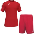 Комплект футбольної форми Joma ACADEMY III червоно-білий 101656.602_100053.600