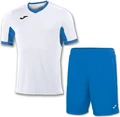 Комплект футбольної форми Joma CHAMPION IV біло-синій 100683.207_100053.700