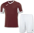 Комплект футбольної форми Joma CHAMPION IV бордово-білий 100683.652_100053.200