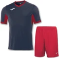 Комплект футбольної форми Joma CHAMPION IV темно-синьо-червоний 100683.306_100053.600