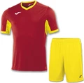 Комплект футбольної форми Joma CHAMPION IV червоно-жовтий 100683.609_100053.900