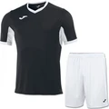 Комплект футбольної форми Joma CHAMPION IV чорно-білий 100683.102_100053.200