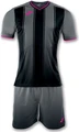 Комплект футбольної форми чорно-сірий Joma PRO-LIGA 100678.151
