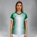 Футболка женская Joma SUPERNOVA зелено-белая 900890.452