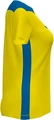 Футболка женская Joma CHAMPION VI желто-синяя 901265.907