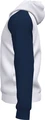 Олимпийка (мастерка) с капюшоном Joma ACADEMY IV бело-темно-синяя 101967.203