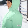 Куртка женская с капюшоном Joma LION зеленая 500501.430