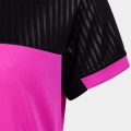 Футболка для тенісу жіноча Joma MONTREAL рожево-чорна 901644.030