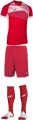 Комплект футбольной формы Joma SUPERNOVA II красно-белая 101604.602_100053.600_400392.600