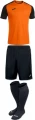 Комплект футбольної форми Joma ACADEMY IV оранжево-чорний 101968.881_100053.100_400194.100