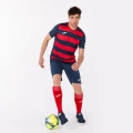 Футболка Joma EUROPA IV темно-синьо-червона 101466.336