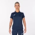 Футболка женская Joma ACADEMY III темно-сине-белая 901141.332