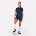 Футболка женская Joma ACADEMY III темно-сине-белая 901141.332