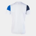 Футболка Joma CREW V бело-синяя 103084.207
