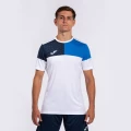 Футболка Joma CREW V бело-синяя 103084.207