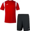 Комплект футбольной формы Joma DINAMO красно-бело-черный 100446.600_100053.100