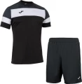 Комплект футбольной формы Joma CREW IV черно-серый 101534.110_100053.100