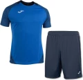 Комплект футбольної форми Joma ESSENTIAL II синьо-темно-синій 101508.703_100053.331
