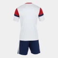 Комплект футбольної форми Joma DANUBIO біло-червоно-синій 102857.206