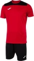 Комплект футбольної форми Joma PHOENIX II червоно-чорний 103124.601