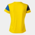 Футболка женская Joma CREW V желто-синяя 901856.907