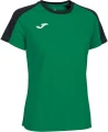 Футболка жіноча Joma ECO CHAMPIONSHIP зелено-чорна 901690.451