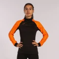 Реглан для бігу жіночий Joma ELITE IX чорно-оранжевий 901649.108