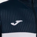 Олімпійка (мастерка) для тенісу Joma MONTREAL біло-темно-синя 102744.203