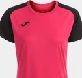 Футболка женская Joma ACADEMY IV розово-черная 901335.501