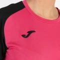 Футболка женская Joma ACADEMY IV розово-черная 901335.501