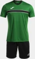 Комплект футбольної форми Joma VICTORY SET зелено-чорний 103734.451