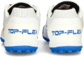 Сороконіжки (шиповки) Joma TOP FLEX біло-синьо-жовтогарячі TOPW2476TF
