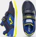 Футзалки (бампи) дитячі Joma TOP FLEX JR темно-синьо-салатові TPJW2403INV