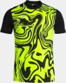 Футболка Joma LION II черно-лимонная 103729.121