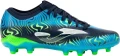 Бутсы Joma EVOLUTION темно-сине-голубо-салатовые EVOS2503FG