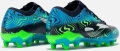 Бутсы Joma EVOLUTION темно-сине-голубо-салатовые EVOS2503FG