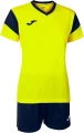 Комплект футбольної форми жіночий Joma PHOENIX SET жовто-темно-синій 901709.063