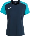 Футболка жіноча Joma ACADEMY IV темно-синьо-бірюзова 901335.342