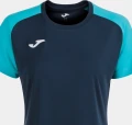 Футболка жіноча Joma ACADEMY IV темно-синьо-бірюзова 901335.342