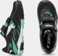 Сороконожки (шиповки) детские Joma POWERFULL черно-бирюзовые POJS2501TFV